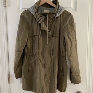 Loft jacket in olive/army green, size medium